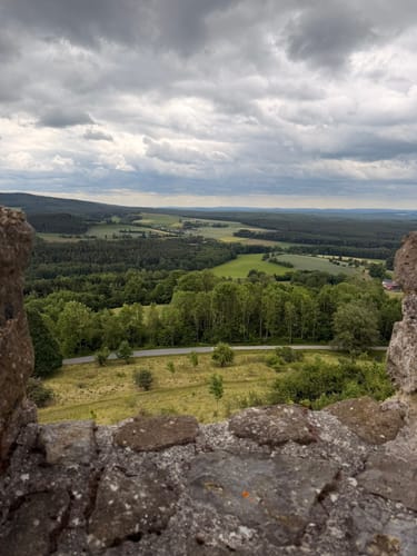 Auf den Schloßberg bei Waldeck