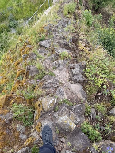 Auf den Schloßberg bei Waldeck