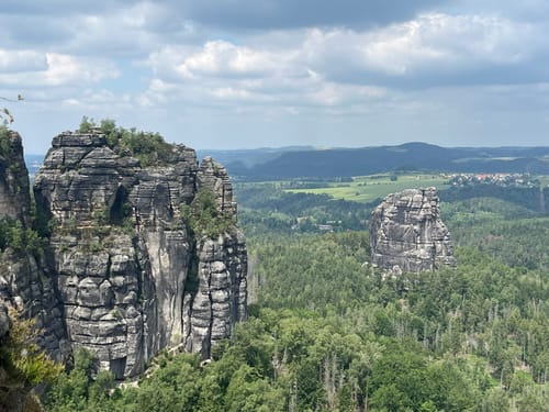 Zu den Schrammsteinen