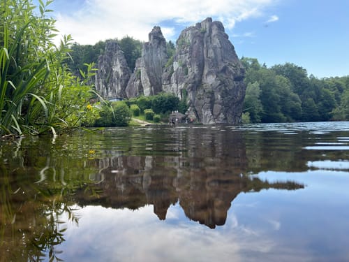 Holzhausen-Externsteine: Römer-Ritter-Riten