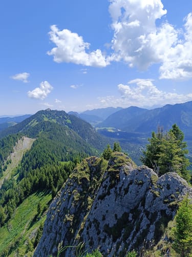 Brunnenkopfhütte und Großer Klammspitz