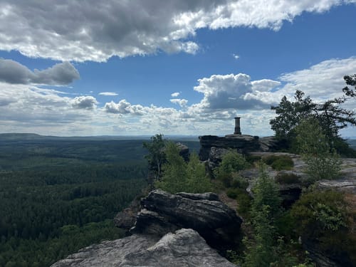 Auf den Kleinen und Großen Zschirnstein