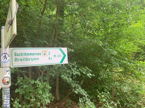 Wörthsee: Bachern - Schlagenhofen