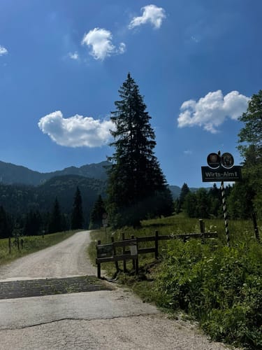 Auf die Farrenpoint