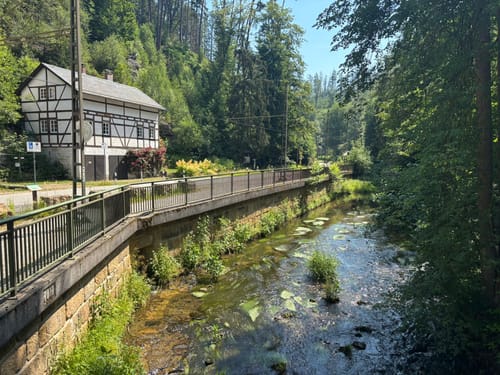 Kuhstall und Lichtenhainer Wasserfall