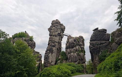 Externsteinen und Falkenburg Rundwanderung
