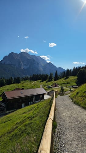 Mittenwald-Lautersee-Ferchensee-Hoher Kranzberg-Sessellift-Mittenwald