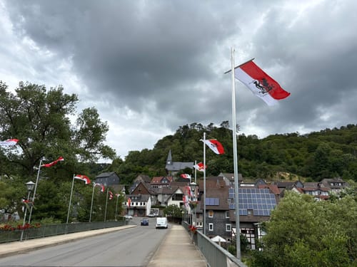 Mallau - Buchholz - Burgruine Hatzfeld