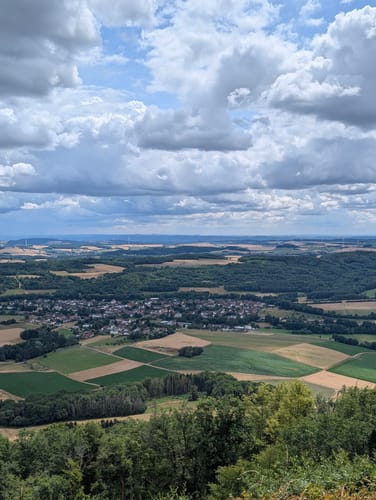 Albessen-Drachenflugrampe Herzerberg-Burg Lichtenburg 
