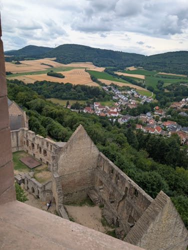 Albessen-Drachenflugrampe Herzerberg-Burg Lichtenburg 