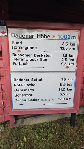 Westweg Etappe 3: Forbach - Unterstmatt