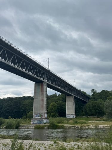 Isarrundweg: Alter Jüdischer Friedhof - Großhesseloher Brücke