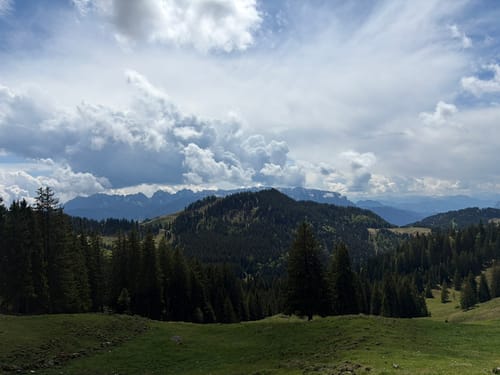 Sachrang nach Geigelstein über den Ackerwaldweg