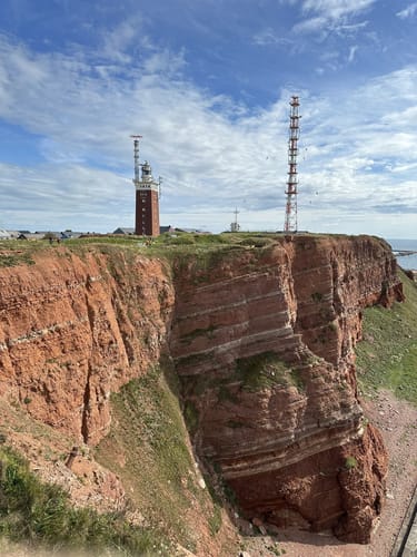 Rundgang auf Helgoland