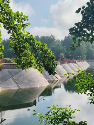 Le barrage de Butgenbach