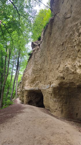 Zu den Heidenhöhlen und über Burgtal