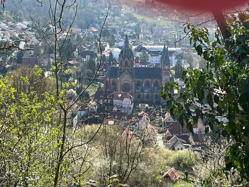 Rundwanderweg Heppenheim Starkenburg 3: Hambacher Grenzweg