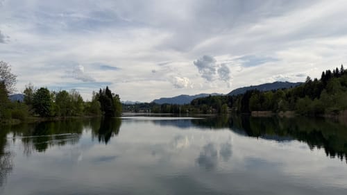 Laufrunde um den Isar-Stausee Tölz