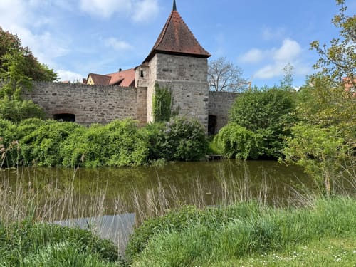 Um die Dinkelsbühler Stadtmauer