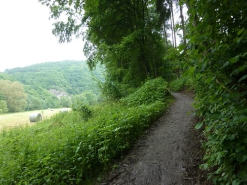 Vom Schloss Laurenburg entlang der Lahn
