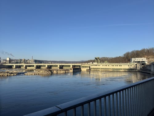 Rheinuferweg: Rheinfelden - Wasserkraftwerk