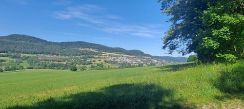 Über Hossingen und Meßstetten