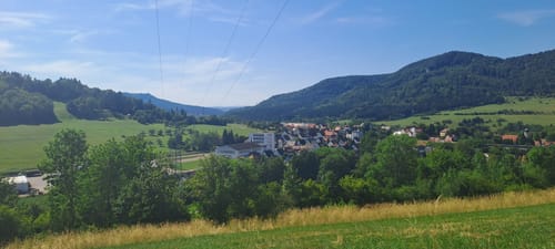 Über Hossingen und Meßstetten