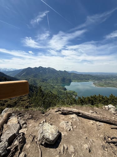 Sonnenspitz und Graseck ab Kochelsee