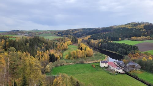 Kammweg Erzgebirge-Vogtland Etappe 16: Burgsteingebiet - Hirschberg