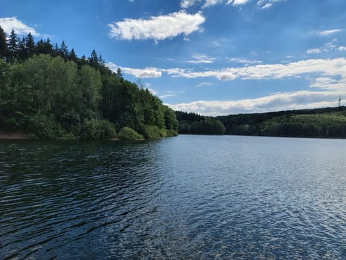 Runde um Talsperre Klingenberg