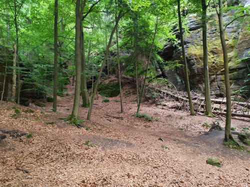 Kuhstall und Lichtenhainer Wasserfall
