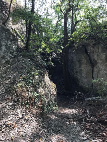 MTB TourJena Kernberge: Mittlere Horizontale mit Wöllnitzstrudel