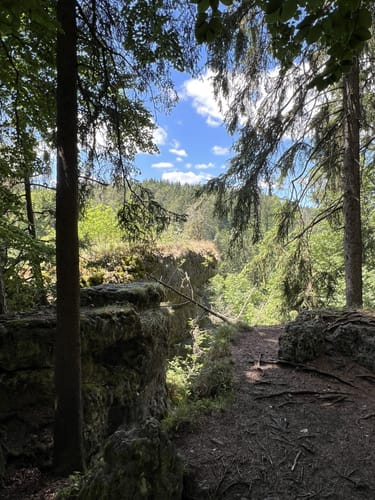 Durchs Klumpertal bei Pottenstein