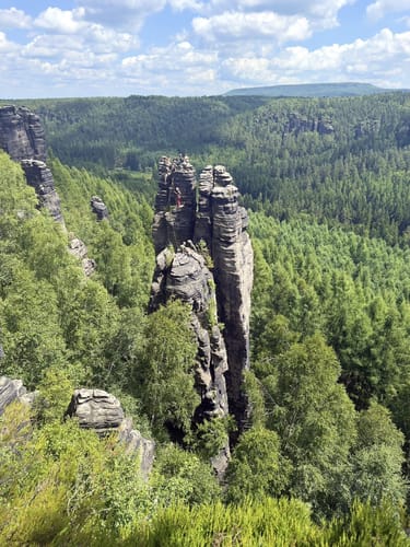 Bielatal - Ostrov - Grenzplatte