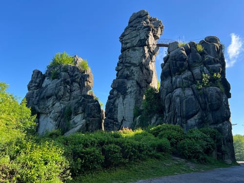 Externsteinen und Falkenburg Rundwanderung
