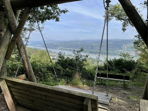 Auf dem Rheinburgenweg von Oberwinter nach Bad Breisig