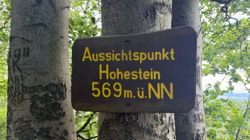 Hörne, Hohenstein und Heiligenberg