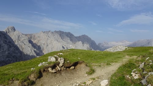 Partenkirchener Dreitorspitze ab Meilerhütte