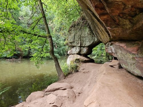 Feucht - Schwarzachklamm