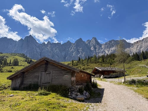 Nordalpenweg 01 Etappe 35: Lamsenjochhütte - Karwendelhaus