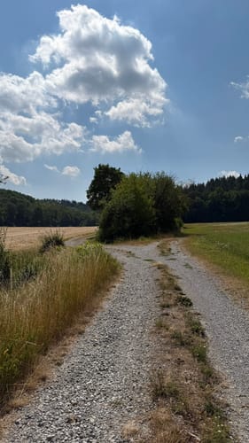 Europäischer Wasserscheideweg Marktbergel Schleife
