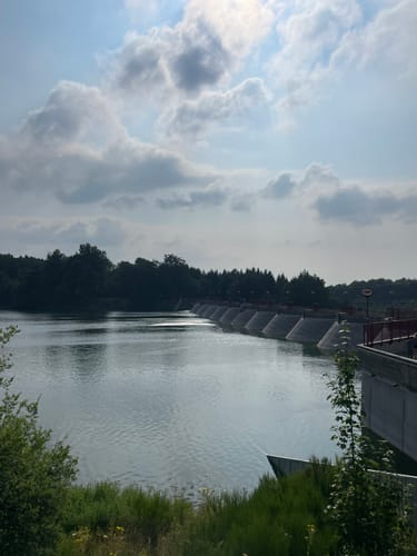 Le barrage de Butgenbach