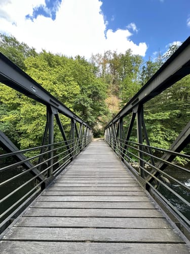 Müngsten: Links und rechts der Wupper