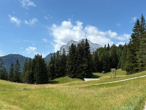 Mittenwald-Lautersee-Ferchensee-Hoher Kranzberg-Sessellift-Mittenwald