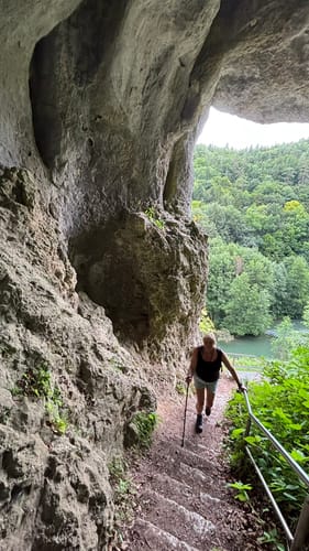 Höhlenwanderung: Romantischer Wanderweg Muggendorf