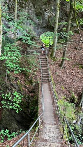 Höhlenwanderung: Romantischer Wanderweg Muggendorf