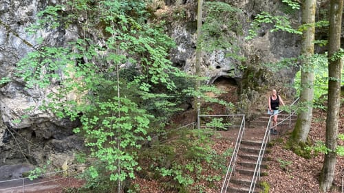 Höhlenwanderung: Romantischer Wanderweg Muggendorf