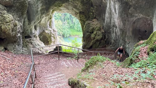 Höhlenwanderung: Romantischer Wanderweg Muggendorf