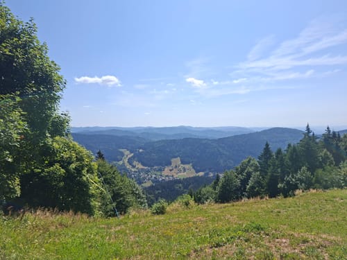 Hochblauen Gipfel