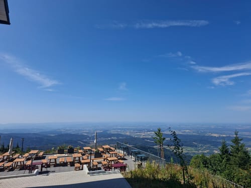 Hochblauen Gipfel